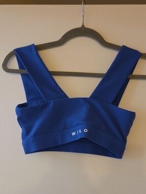 WILO Royal Blue Sports Bra Sz S